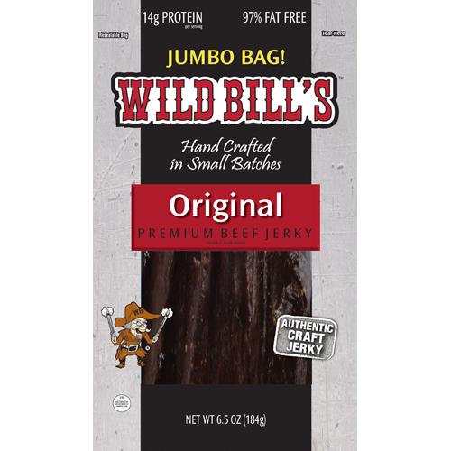 Wild Bill's Hickory Smoked Beef Jerky Packs - 6.5oz Wild Bill's Hickory Smoked Beef Jerky Packs - 6.5oz